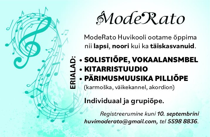 Huvikool ModeRato